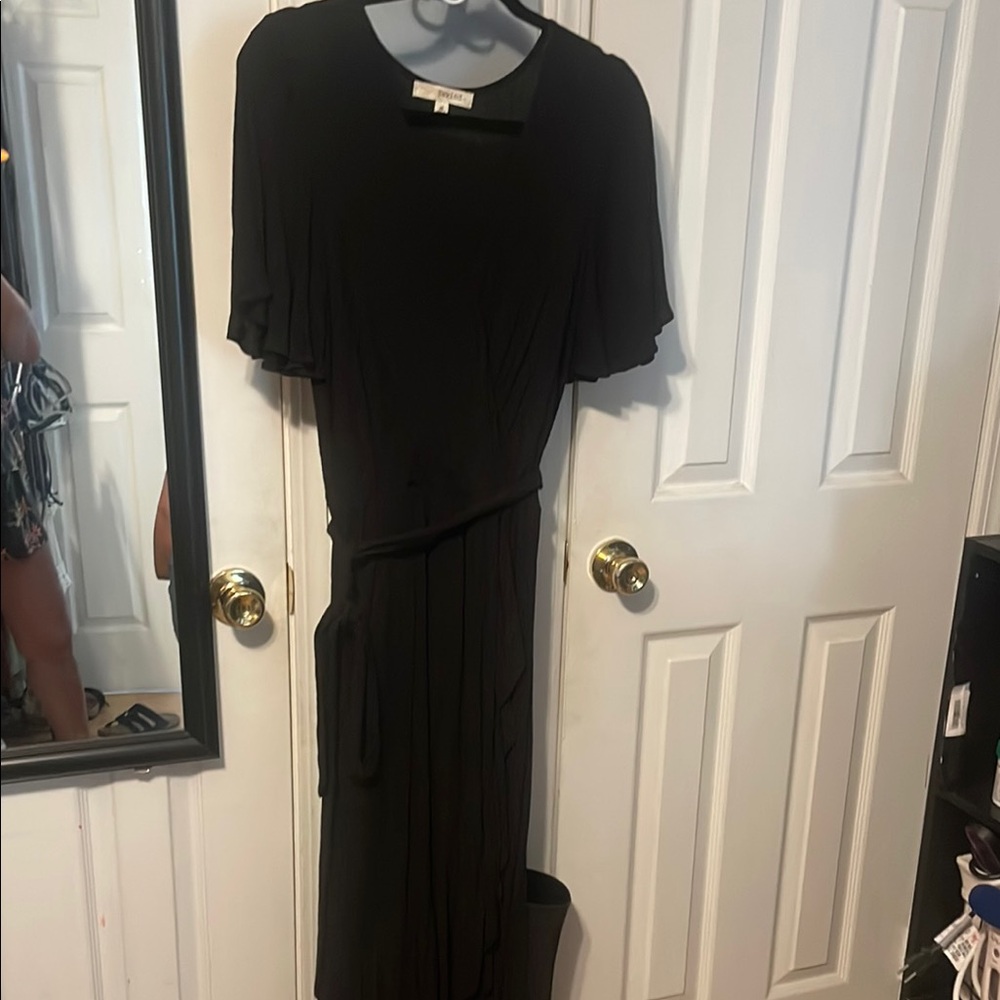 Rewind Classic Black Maxi Dress